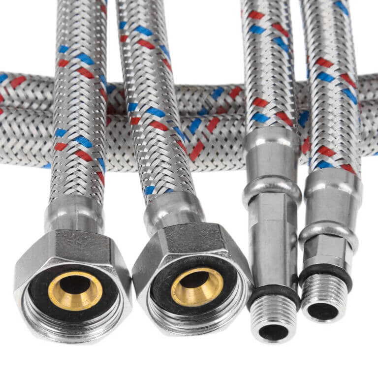 Spanish Flexible Braided Hose F1/2” x M10