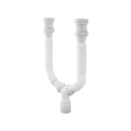 Flexible Double Sink Drain